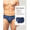 DAVID ARCHY Men's Briefs Micro Modal No Fly Underwear Support