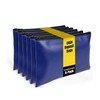 Better Office Products 6 Pack, Zippered Security Bank Deposit Bag,