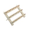 NW 15-Spools Wooden Thread Holder Sewing and Embroidery Thread Rack