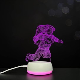 Xdorra 3D Spaceman Astronaut Night Light - New Spaceman Birthday Gifts Bedside Lamp Xmas Holiday Party Gifts for Child Office Bars Home Decors Gifts for Kids Boy