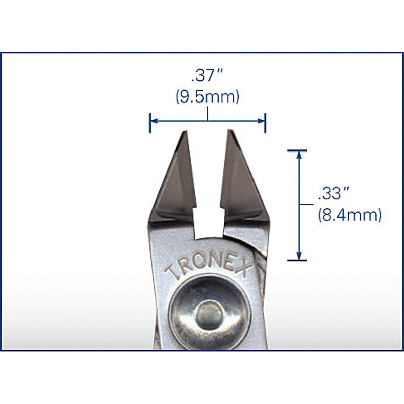 Cutters - Tronex Taper Head, Relieved, Razor Flush Edges