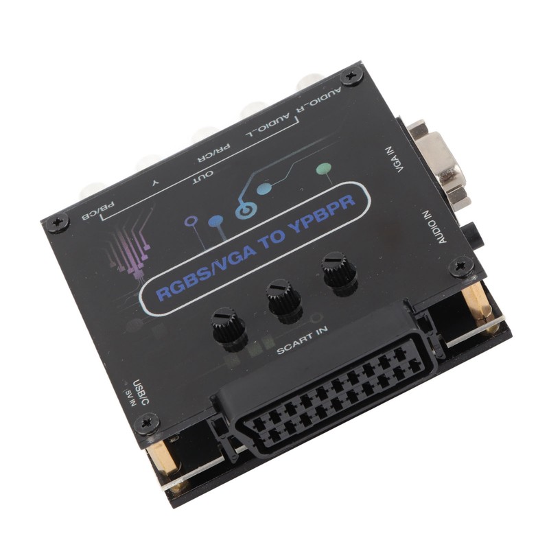 RGBS VGA SCART to YPBPR Component Converter for SFC for