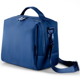 Modaniam Insulated Lunch Bags for Women, Men, Adults| Lunch Box For Work, College, Office,Picnic| Modern |Trendy |Stylish|Premium (Trendzy-Solid-Small-Midnight-Cross Body or Hand Held)