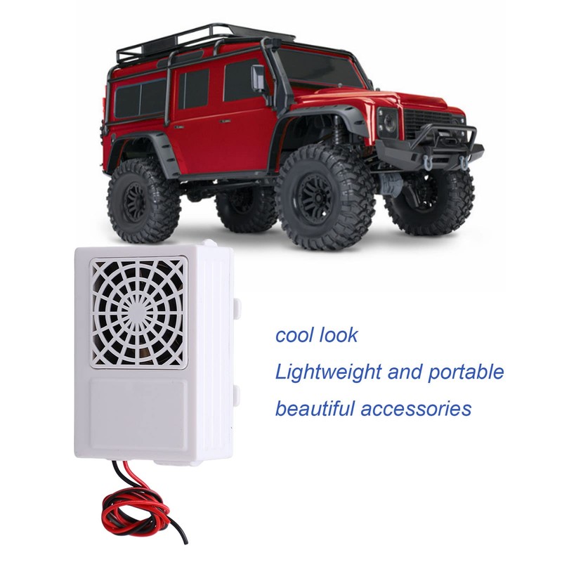 Toy Air Conditioner Model, ABS Material Durable RC Car Air