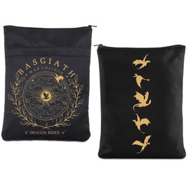 Fourth Wing Inspired Book Sleeve Dragon Rider Gift Basgiath War College Dragon Rider Gift Fantasy Book Inspired Gift Dragon Rider Basgiath War College Book Sleeve (Basgiath Dragon bs CA)