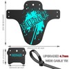 NICEDACK Mud Guard, 2Pcs MTB Bicycle Mudguards for 26" 650B