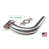 ARSPORT Exhaust Header pipe Compatible with: Predator Max 459, Duroma