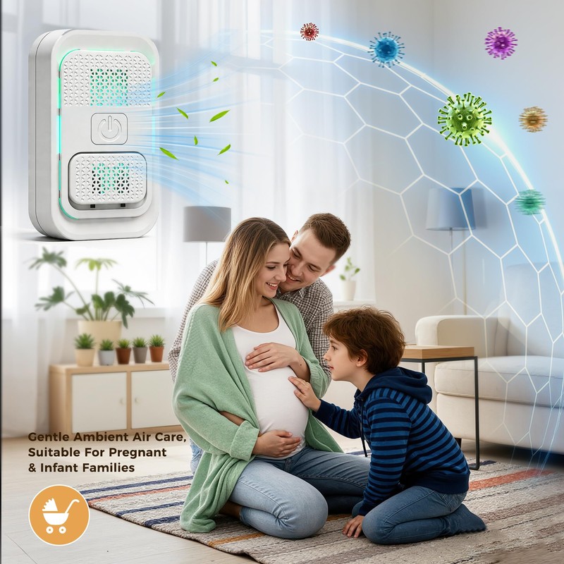 Briignite Plug In Air Purifier, Air Ionizers for Home, 2