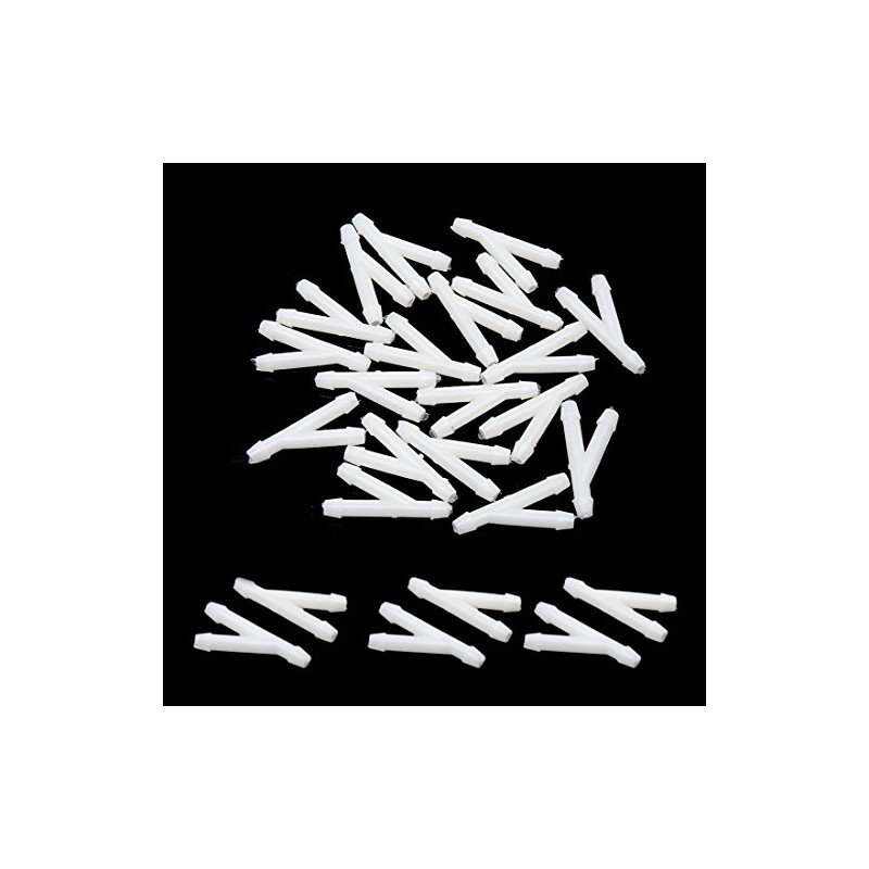 sourcingmap 20Pcs 3mm Inner Dia Y Shape Joiner Air Water