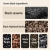XCVFDVOR Black Sesame Walnut Black Bean Powder Black Sesame Powder