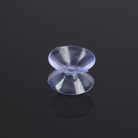 GDQLCNXB 20mm/0.78" Double Sided Suction Cups, Furniture Desk Glass PVC Suction Cups 20Pcs Sucker