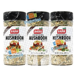 Badia Everything Mushroom Seasoning, 3.5 oz - Palatize Pack of 3