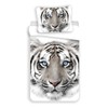 Tiger Blanc Bed Linen 100% Cotton 140 x 200 cm