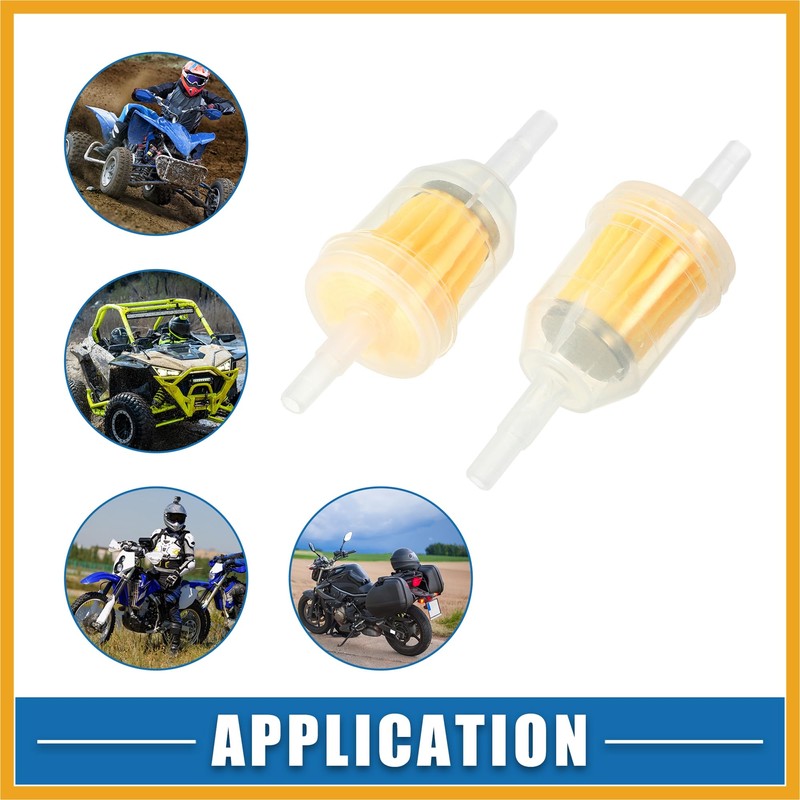 Partuto Motorbike Fits 1/4" or 5/16" Gas Inline Fuel Filters