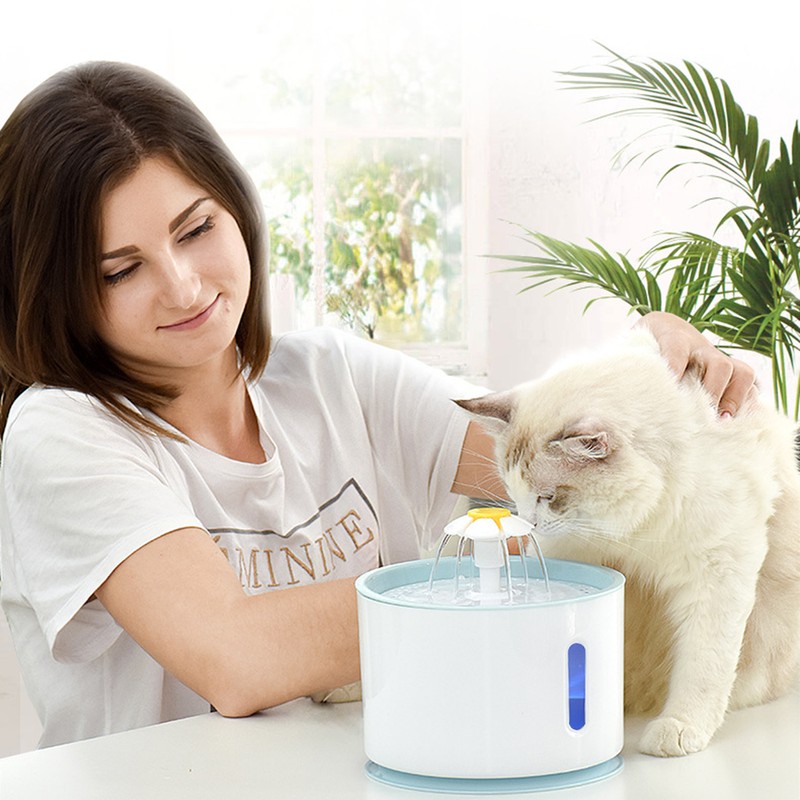 Pet Fountain Automatic Cat Water Fountain Dog Water Dispenser with