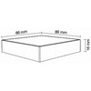 MiBoxer B3-B 4-Zone Panel Remote (RGBW)