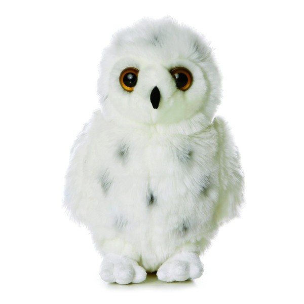 Aurora® Adorable Flopsie™ Snowy™ Stuffed Animal - Playful Ease - Timeless Companions - White 12 Inches