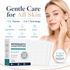 2Pack Curalona Microdarts Clear Patches, 2-in-1 Hydrocolloid Blemish Patches with