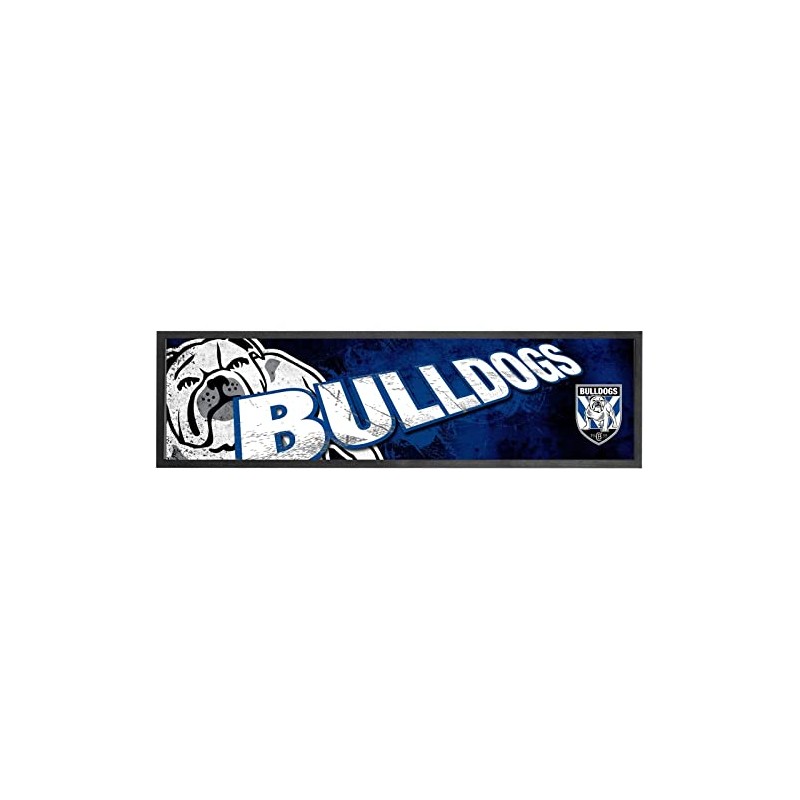Canterbury Bulldogs NRL Logo Bar Runner