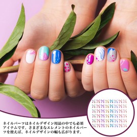 DELUXEFOX Nail Parts, Ribbon, Bowknots, 160 Pieces, 3D Decorative Parts, Ribbon, Butterfly Nail Parts, Flash Nail Parts, Accessories, Jewelry Parts, Nail Art, Nail Design Supplies, Crafts,