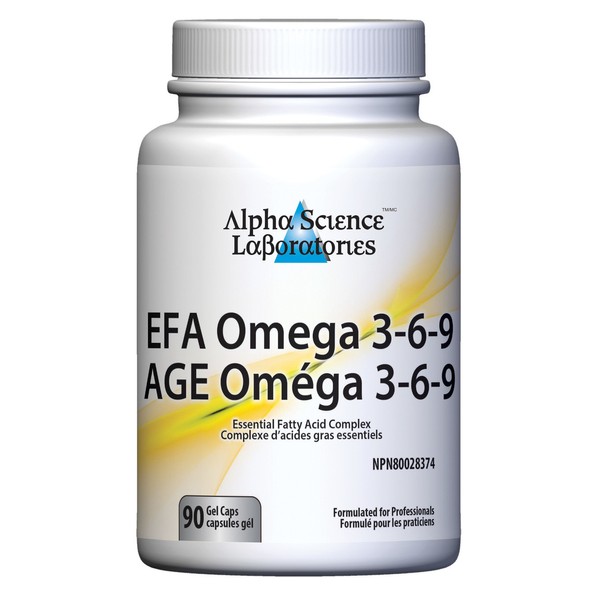 Alpha Science EFA Omega 3-6-9 - 90 Capsules