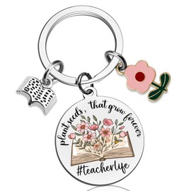 Christmas Gifts For Teachers Teacher Appreation Gifts For Women Men Best Teacher Ever Keychain Gift End Of Year Teachers Present From Student Thank You Gift for Thanksgiving Valentines Day Graduation