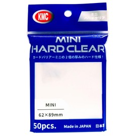 KMC Card Barrier Mini Hard Clear