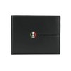 Sergio Tacchini Mens Genuine Leather Slim Wallet with Card Slots