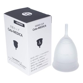 Cata-MEDICA 月経カップ 生理用品 生理カップ 12時間使用可 フェムテック フェムケア 初心者でも使いやすい ［一般医療機器］ Lサイズ