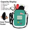 MYSOMY Adventure BMO Crossbody Bag BMO Lover Gifts Adventure Cartoon