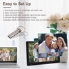 10.1 Inch Digital Picture Frame with 32GB USB Flash Drive,