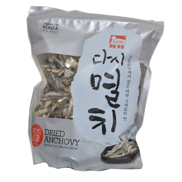 Haetae 1 Lb. Dried Anchovy ( for Soup Stock)-pack of 1