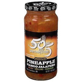 Hatch Valley 505 Pineapple Mango Jalapeno Salsa(16oz)(1 Jar)