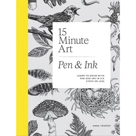 Books 15 Minute Art Pen & Ink