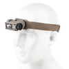 NOBUHIRO Tactical Helmet Light with 4 Accessories, Strobe/Constant Red/Blue/White/IR Lights