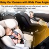 Yakry Baby Car Camera for Backseat - HD 1080P, 170°