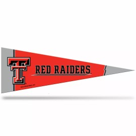 Rico 2 Texas Tech Red Raiders Middleman Pennants. Felt. 14-1/2" x 5".    #916/A119
