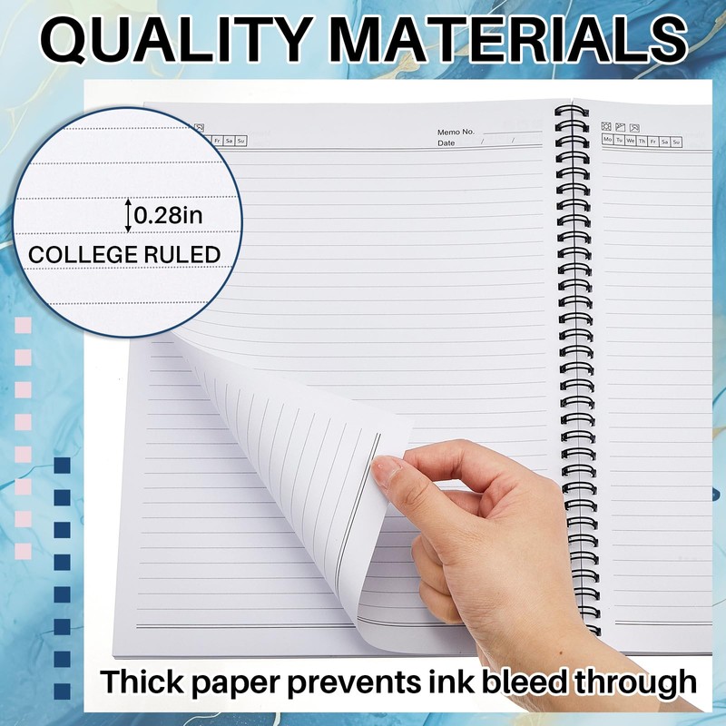Jutom 2 Pads Jumbo Left Handed Notebook 11" x 8.5"
