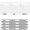 AILONEN Black and Red Comforter Set,King and Queen Printed Crown