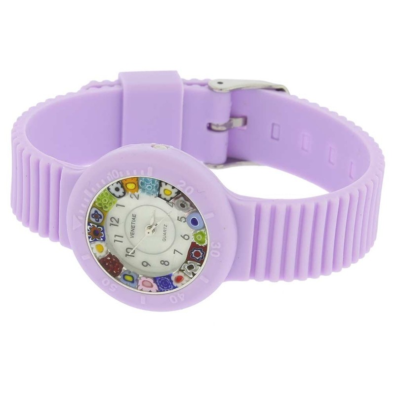 GlassOfVenice Women's Murano Watch Band Mother-Of-Pearl