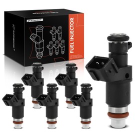 A-Premium Set of 6 Fuel Injectors Compatible with Honda Pilot 2012 2013 2014 2015, 3.5L, Replace# 16450RN0A01