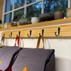 DAJMAIEZ Pack of 10 Hooks for Screws, Wall Hooks, Coat