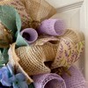 What A Mesh by Diana Welcome Hydrangeas Spring Wreath Handmade