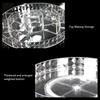 360 Degree Rotation Rotating Makeup Organizer Transparent Stable Base Cosmetic