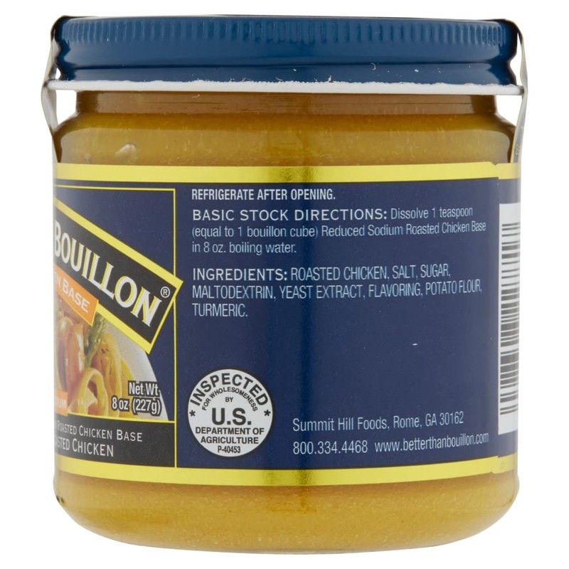 Better Than Bouillon Reduced Sodium Roasted Chicken Base, Made with