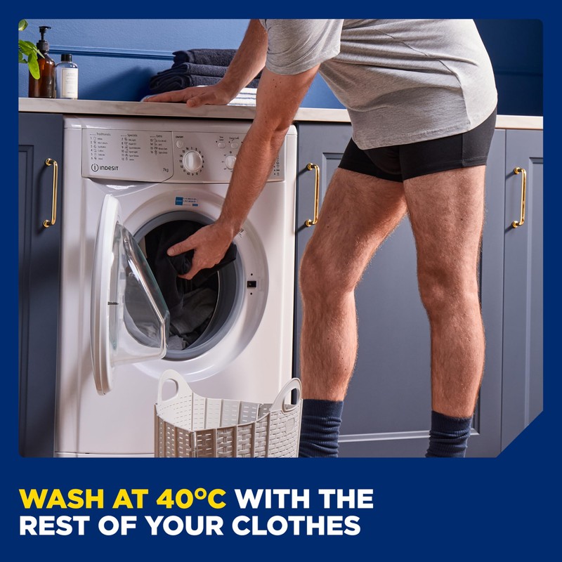 Tena Men Washable Mens Boxers Soft, Comfy and Secure Boxers