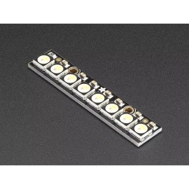 Unbranded [ Adafruit ADA-2867 ] NeoPixel Stick - 8 x 5050 RGBW LEDs - Warm White - ~3000K