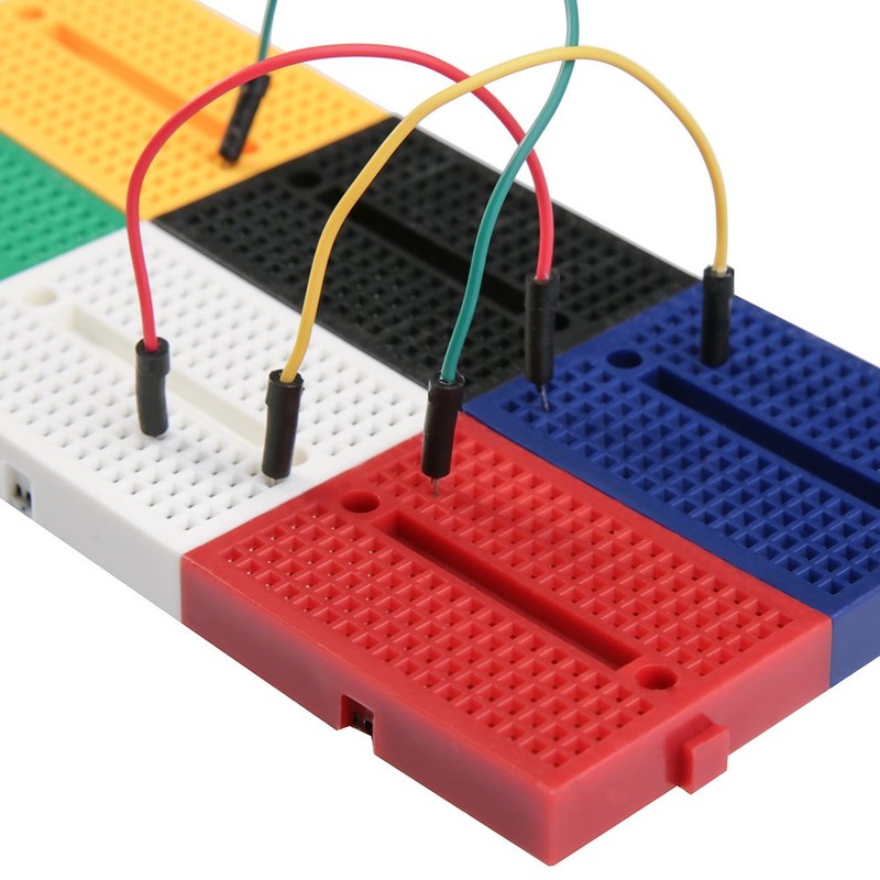 ELEGOO 170 Tie Point Mini Breadboard for Arduino, 6PCS