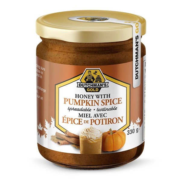 Dutchman's Gold Pumpkin Spice Honey Spread · 330 g
