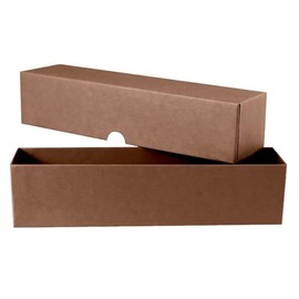 Guardhouse Caja de almacenamiento de una sola fila para 2 soportes de monedas de papel grapado en medio dólar café